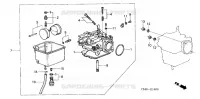 CARBURATEUR  MOTOCULTEURS  honda-jardin F F700 E14