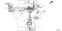 CARBURATEUR pour Honda WL30XH