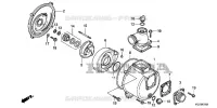 CARTER / ROUE MOBILE  (WB30XH/WB30XH2/WL30XH) pour Honda WL30XH