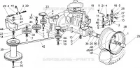 BOÎTE DE VITESSE pour Honda HF2213K3