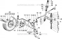 ENSEMBLE DE DIRECTION pour Honda HF2213K3