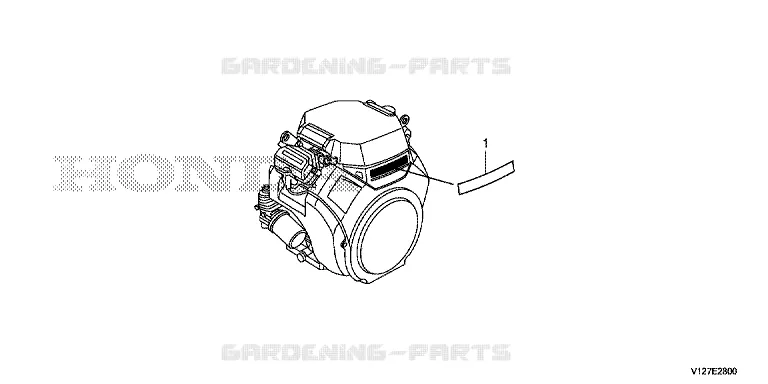 AUTOCOLLANTS Honda jardin DENEIGEUSES  HSL HSL2511  HSL2511-GCBSK
